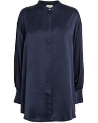 Asceno - Silk Mantera Pyjama Shirt - Lyst