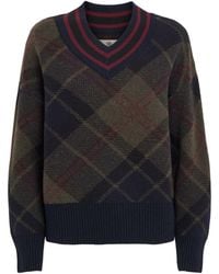 Barbour - Wool-Blend Tartan Shae Sweater - Lyst