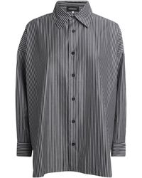 Eskandar - Wide Stripe A-Line Shirt - Lyst