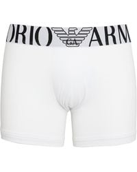 Emporio Armani - Mega Logo Trunks - Lyst