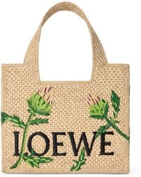 Loewe - X Paula's Ibiza Small Font Artichoke Tote Bag - Lyst