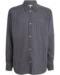 Studio Nicholson - Cotton Stripe Oversized Shirt - Lyst