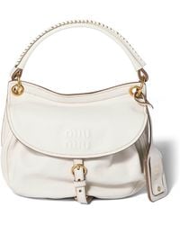 Miu Miu - Small Leather Rendez-Vous Shoulder Bag - Lyst
