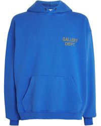 GALLERY DEPT. 90s Recycle Hooded Cotton Sweatshirt in Gray GALLERY DEPT. 90s Recycle Hooded Cotton Sweatshirt in Gray