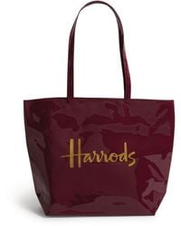 Harrods - Logo Shoulder Tote Bag - Lyst