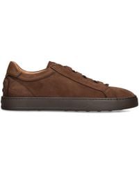 Tod's - Suede Elastic Cassetta Sneakers - Lyst