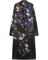 Marina Rinaldi - Silk Danila Shirt Midi Dress - Lyst