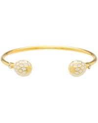 Halcyon Days - Plated Agama Torque Bracelet - Lyst