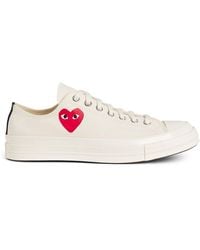 COMME DES GARÇONS PLAY - X Converse Heart Chuck Taylor All Star '70 Low-Top Sneakers - Lyst