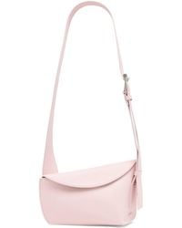 McQueen - Leather T-Bar Sling Cross-Body Bag - Lyst
