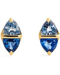 Emily P. Wheeler - And Sapphire Tilly Stud Earrings - Lyst