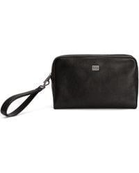Dolce & Gabbana - Leather Roma Pouch - Lyst