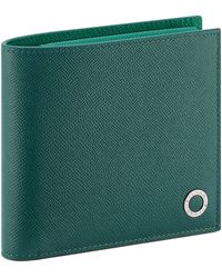 BVLGARI - Leather Compact Wallet - Lyst