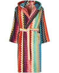 Missoni - Giacomo Hooded Bathrobe (Large) - Lyst
