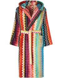 Missoni - Giacomo Hooded Bathrobe (Large) - Lyst