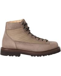 Brunello Cucinelli - Suede Ankle Boots - Lyst