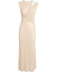 Self-Portrait - Embellished Cut-Out Midi Dress - Lyst
