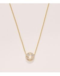 Rosa De La Cruz - And Diamond Smile Charm Necklace - Lyst