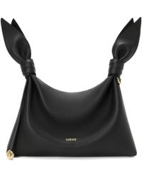 Loewe - Mini Leather Scarf Shoulder Bag - Lyst