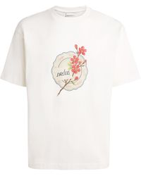Drole de Monsieur - Cotton Porcelain Printed T-Shirt - Lyst