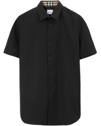 Burberry - Stretch-cotton Ekd Shirt - Lyst