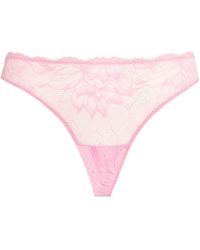 Calvin Klein - Seductive Comfort Lace Thong - Lyst