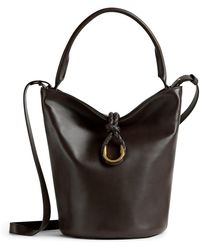 Bottega Veneta - Leather Liberta Bucket Bag - Lyst