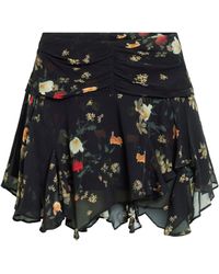 AllSaints - Erica Kora Print Asymmetric Skirt - Lyst