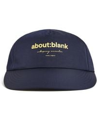 About Blank - Logo Cap - Lyst