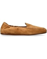 Church's - Suede Gathered Moccasin Loafers - Lyst