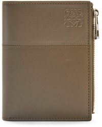 Loewe - Leather Anagram Bifold Cardholder - Lyst