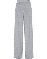Brunello Cucinelli - Linen-wool Tailored Trousers - Lyst