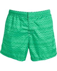 Missoni - Zigzag Swim Shorts - Lyst