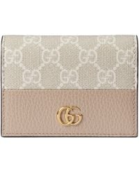 Gucci - Canvas Gg Marmont Wallet - Lyst