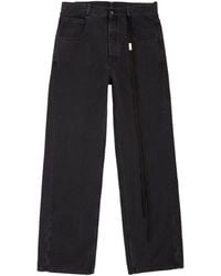 Ann Demeulemeester - Oversized Coated Ronald Jeans - Lyst