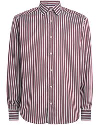 Eton - Organic Cotton Bengal Stripe Shirt - Lyst