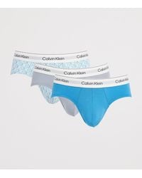 Calvin Klein - Stretch-Cotton Icon Hip Briefs - Lyst