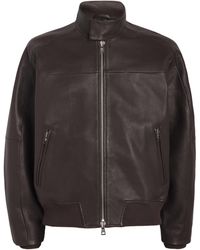 Won Hundred - Leather Bomber Jacket - Lyst