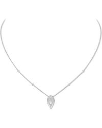Messika - Fiery And Diamond Pendant Necklace - Lyst