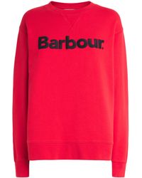 Barbour - Logo Hartland Sweatshirt - Lyst