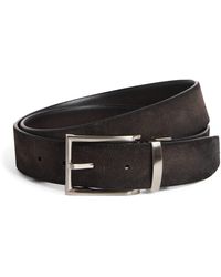 Officine Creative - Suede Reversible Belt - Lyst