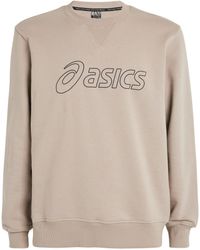 Asics - Logo Sweatshirt - Lyst