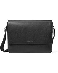 Aspinal of London - Leather Postman Messenger Bag - Lyst