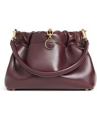 Etro - Small Leather Vela Blossom Shoulder Bag - Lyst
