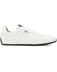 AllSaints - Leather Liam Sneakers - Lyst