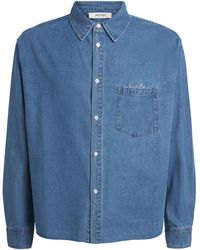 About Blank - Script Denim Shirt - Lyst