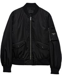 Prada - Re-Nylon Bomber Jacket - Lyst
