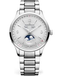 Jaeger-lecoultre - Stainless Steel Master Control Calendar Watch - Lyst