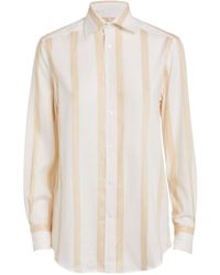 With Nothing Underneath - Weave The Boyfriend Shirt - Lyst