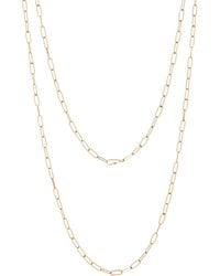 Annoushka - Long Mini Cable Chain Necklace - Lyst